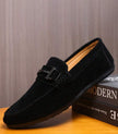Breathable Driving Loafers Black - 1