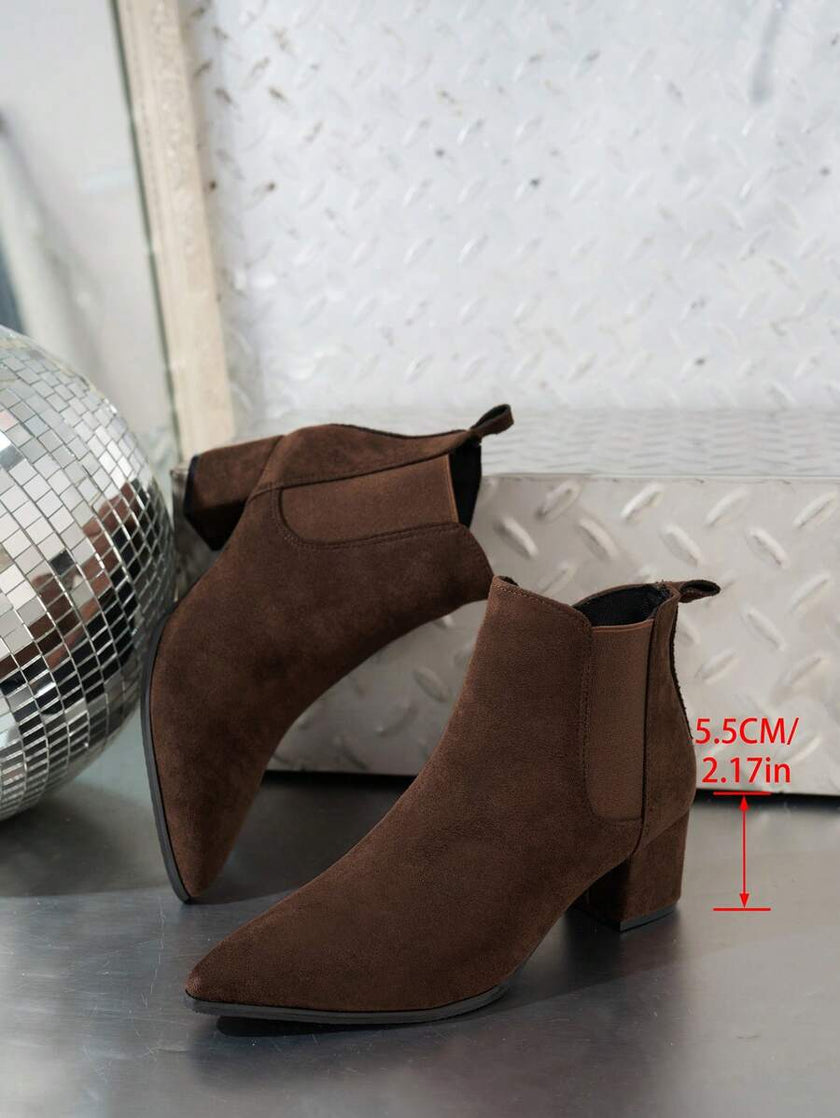 Elegant Brown Ankle Boots