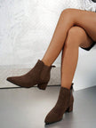 Elegant Brown Ankle Boots