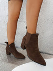 Elegant Brown Ankle Boots - 20