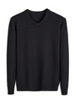 Casual Knit Sweater Black - 3