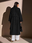 Cozy Teddy Coat Black - 6