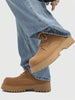 Retro High-Top Boots Khaki - 2