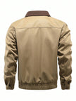 Casual Corduroy Jacket Khaki - 2