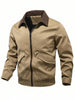 Casual Corduroy Jacket Khaki - 3