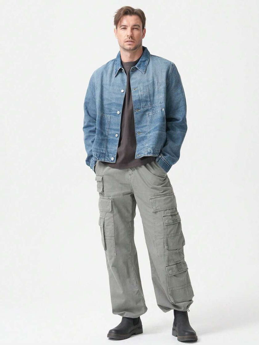 Chunky Chelsea Boots Brown Leather - 20