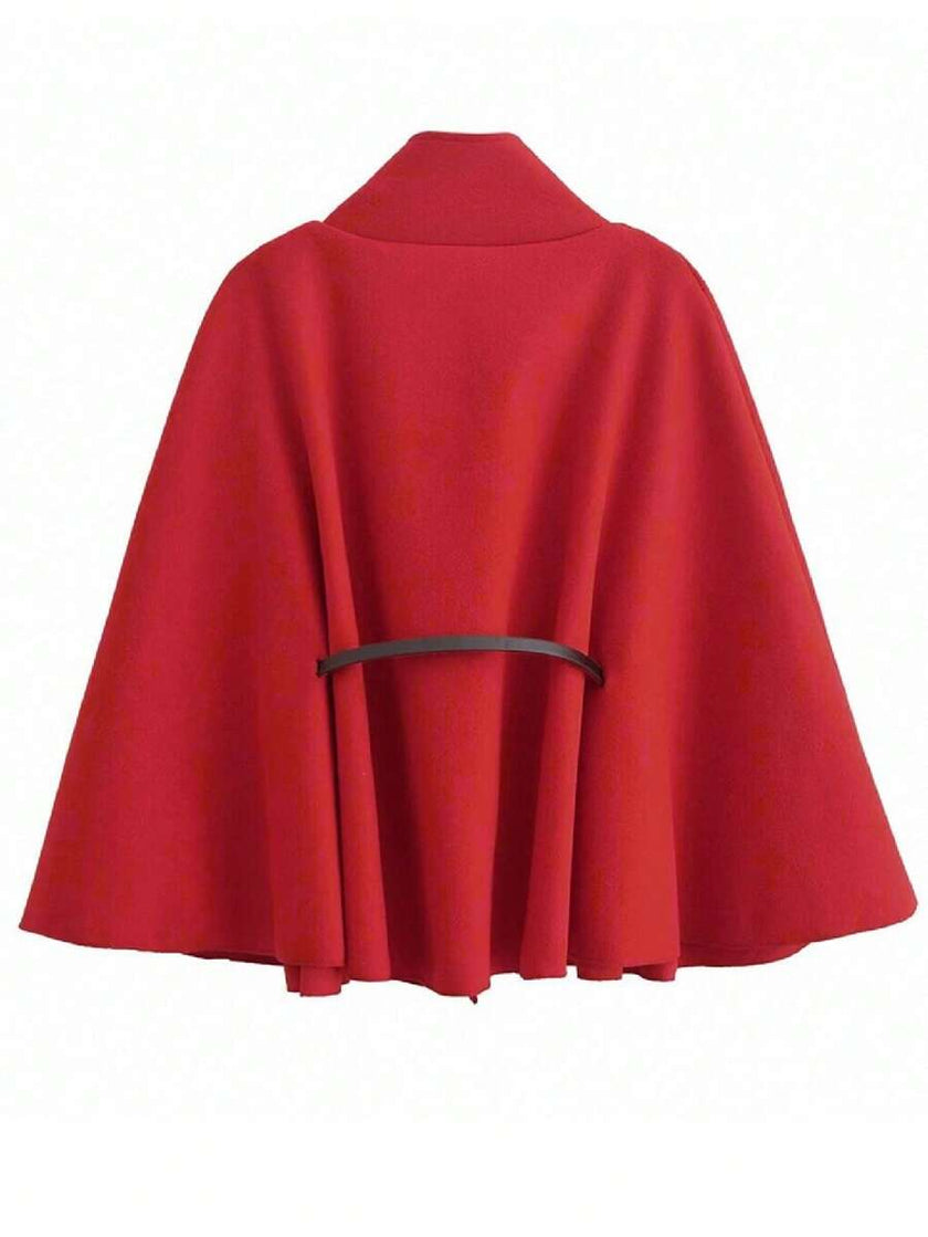 Elegant Woolen Coat Black - 41