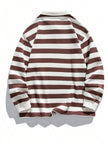 Striped Long Sleeve Sweatshirt - 18