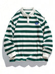 Striped Long Sleeve Sweatshirt - 22