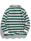 Striped Long Sleeve Sweatshirt - 23