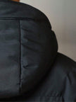 Hooded Cotton Jacket Black - 3