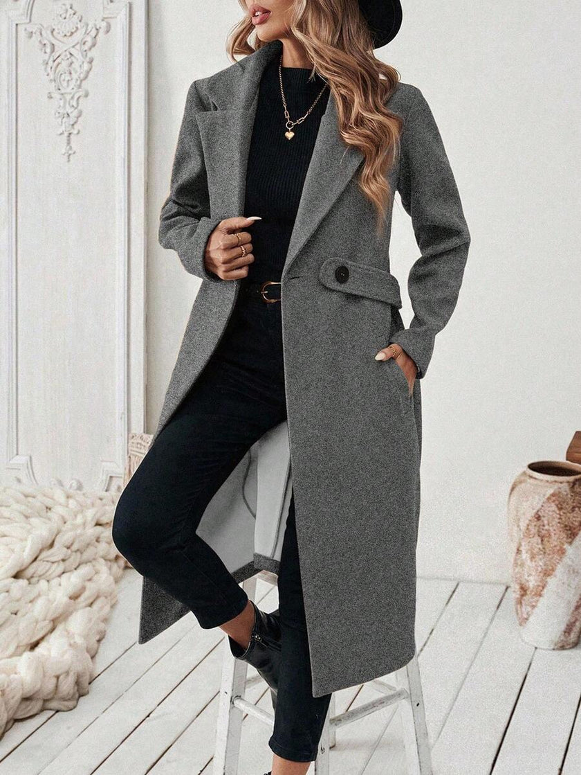 Camel Wool Blend Coat - 59