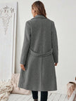 Camel Wool Blend Coat - 60