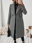 Camel Wool Blend Coat - 61