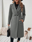 Camel Wool Blend Coat - 62