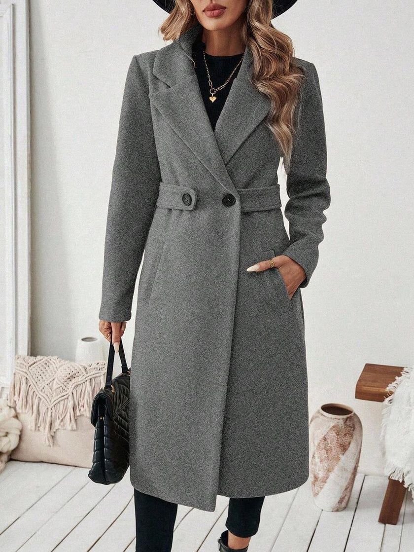 Camel Wool Blend Coat - 62