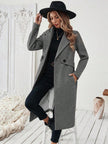 Camel Wool Blend Coat - 63