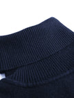 Casual High Neck Sweater Black - 11
