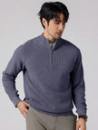 Stylish Half Zip Sweater - 59