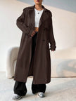 Casual Trench Coat Brown - 45