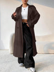 Casual Trench Coat Brown - 50