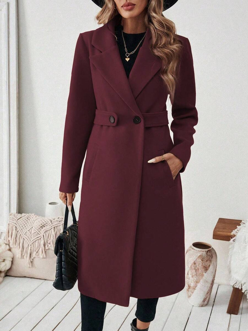 Camel Wool Blend Coat - 97