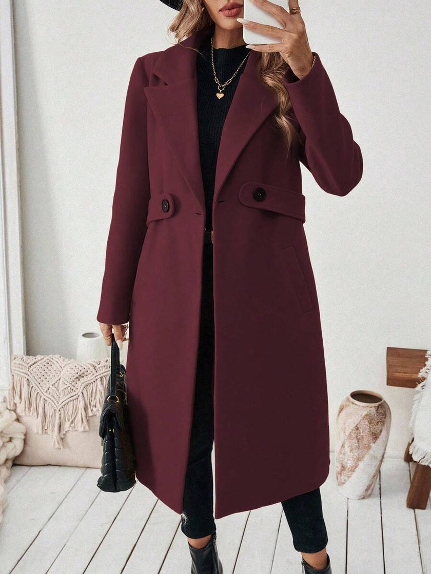 Camel Wool Blend Coat - 99