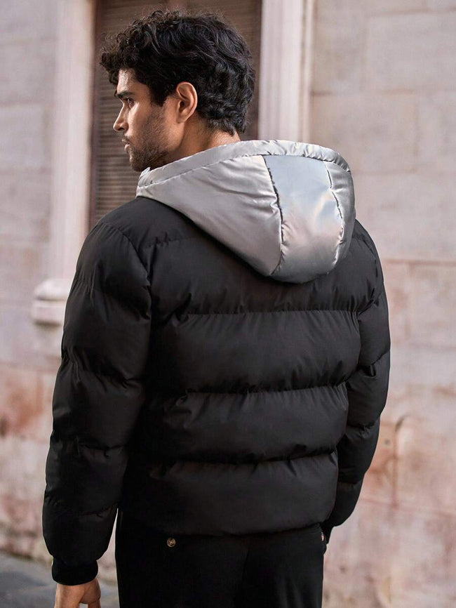 Padded Hooded Puffer Jacket - 2