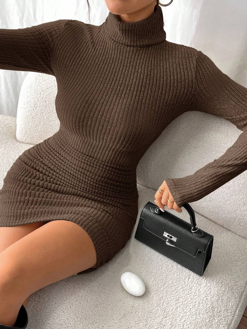 Sophie – Winter Dress Women’s Elegant Bodycon | Short Dress - 23