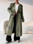 Casual Trench Coat Brown - 51