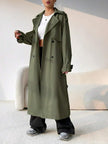 Casual Trench Coat Brown - 54