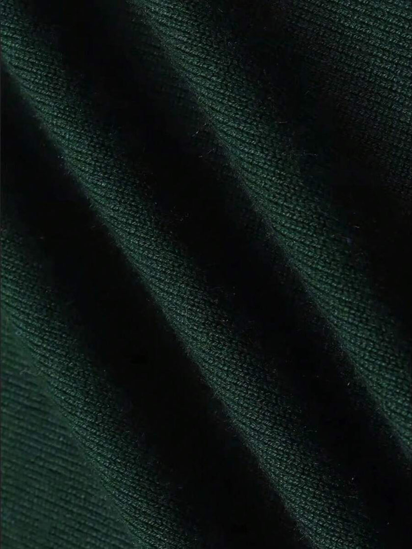 High Neck Knit Sweater White - 63