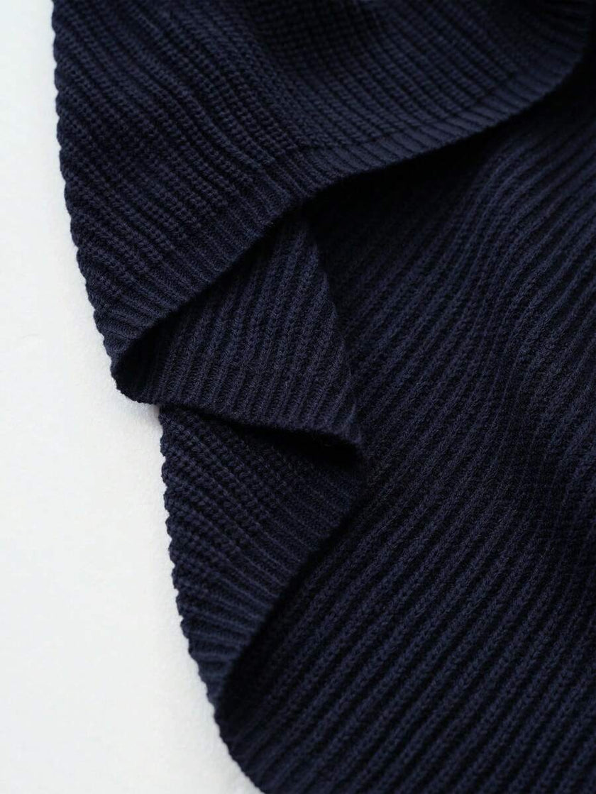 Royal Blue Men's Shawl Cardigan - 9