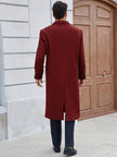 Classic Wool Blend Trench Coat - 17