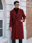 Classic Wool Blend Trench Coat - 20