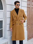 Classic Wool Blend Trench Coat - 16