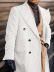 Classic Wool Blend Trench Coat - 6