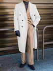 Classic Wool Blend Trench Coat - 7