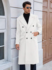 Classic Wool Blend Trench Coat - 8