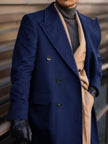 Classic Wool Blend Trench Coat - 22