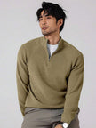 Stylish Half Zip Sweater - 72