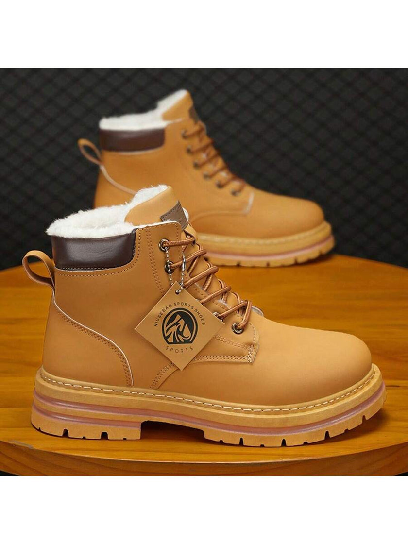 Stylish Winter Boots Grey - 14