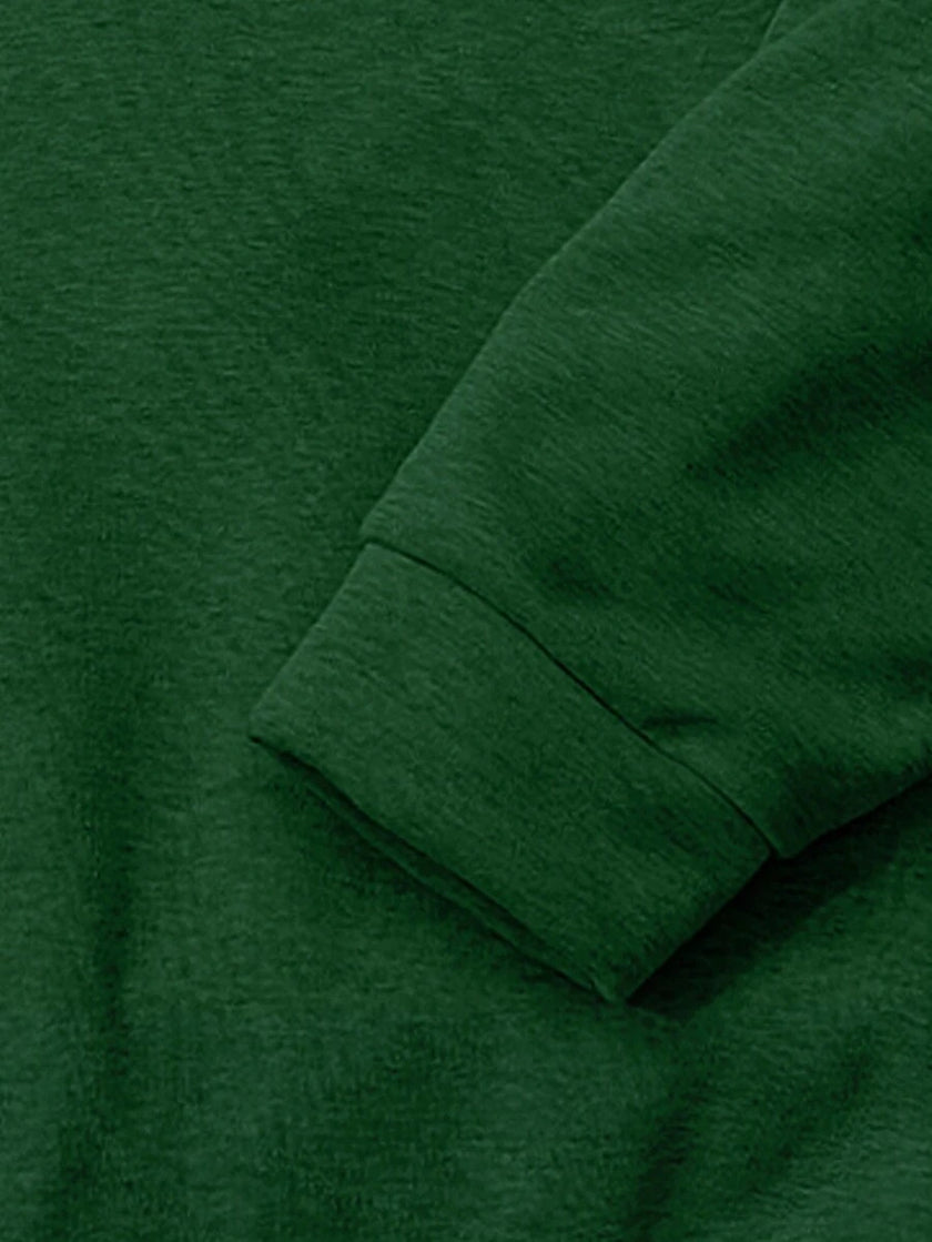 Loose Fit Polo Neck Sweatshirt - 32