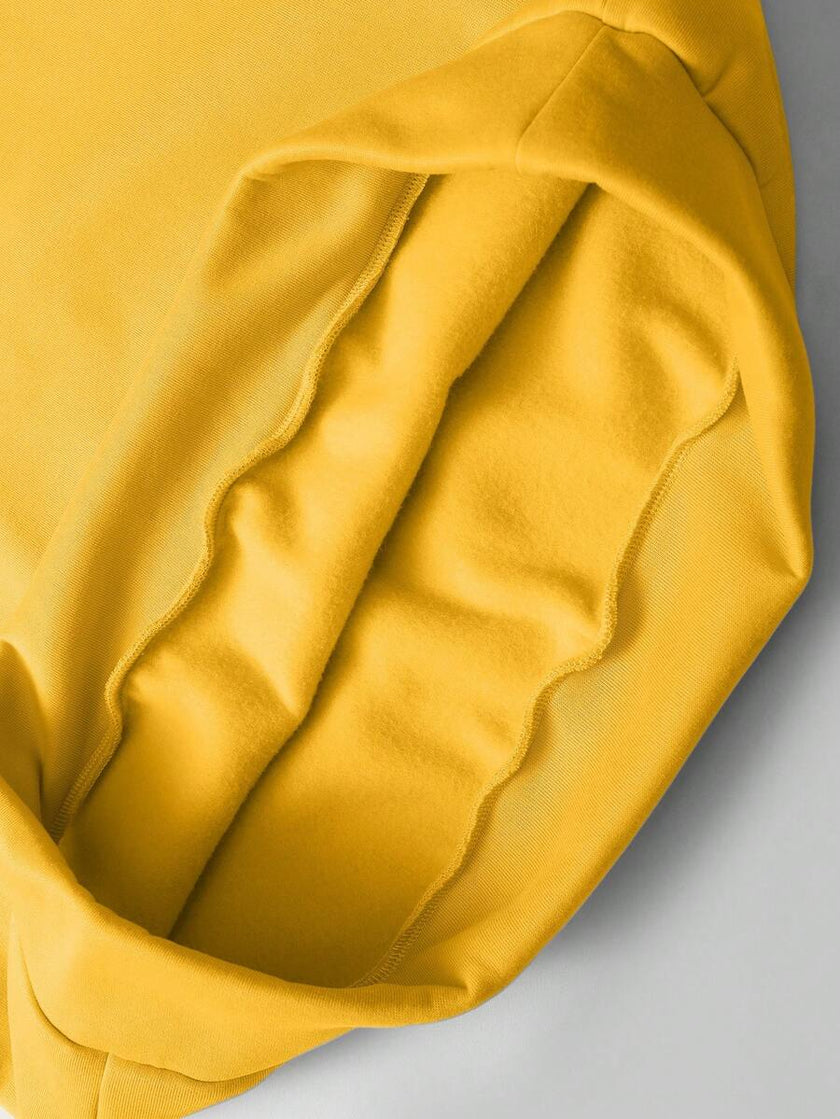 Loose Fit Polo Neck Sweatshirt - 43