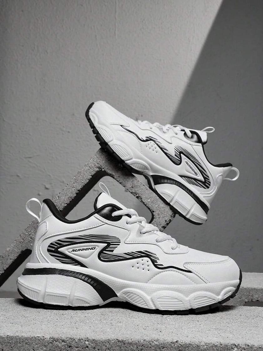 Breathable Chunky Sneakers Beige