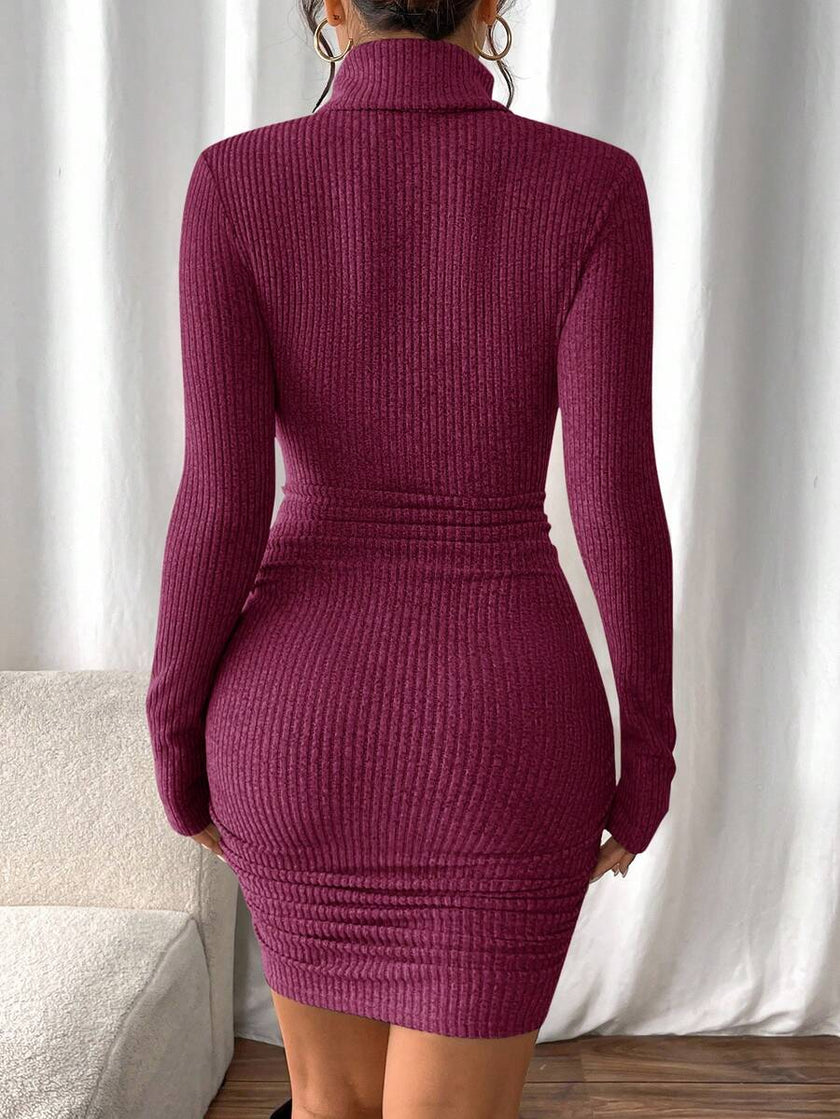 Sophie – Winter Dress Women’s Elegant Bodycon | Short Dress - 38