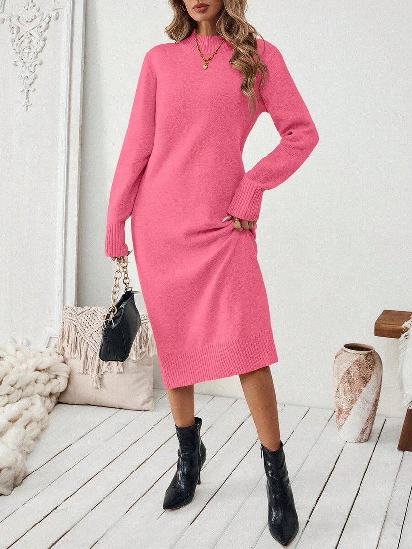 Clara – Winter Dress Women’s Casual | Sweater Dress - 33