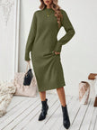 Clara – Winter Dress Women’s Casual | Sweater Dress - 26