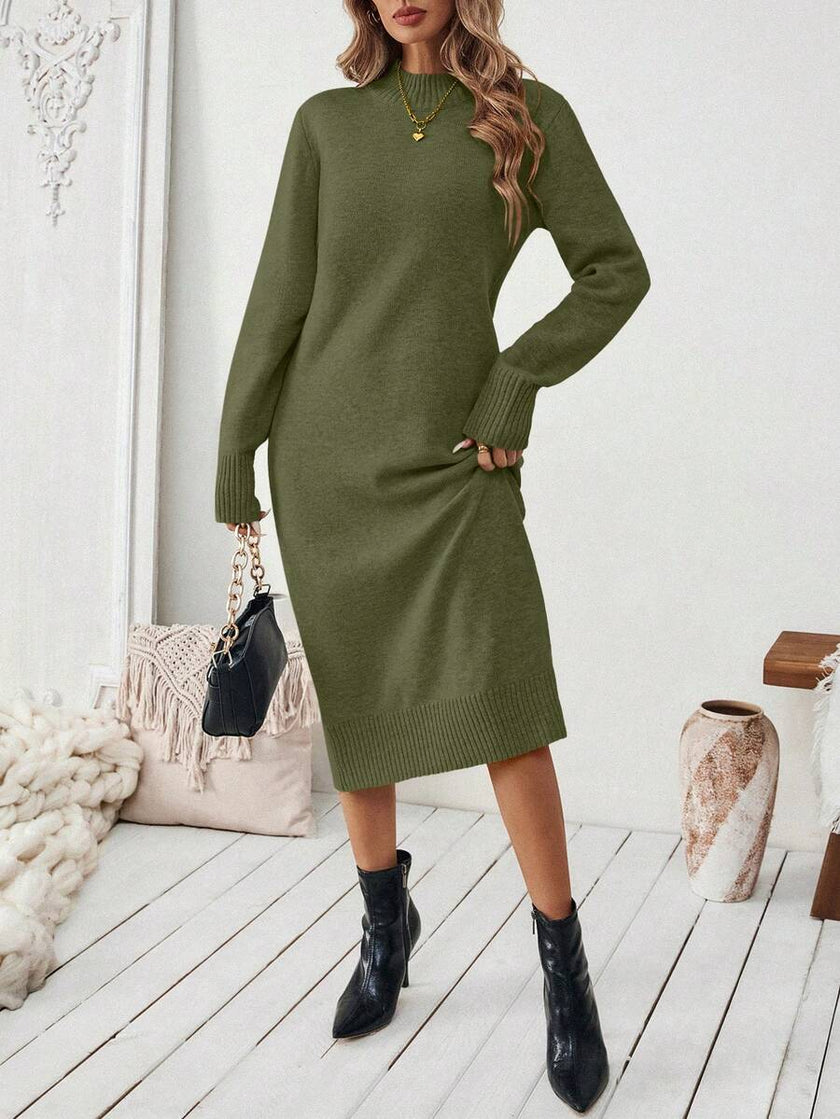 Clara – Winter Dress Women’s Casual | Sweater Dress - 26