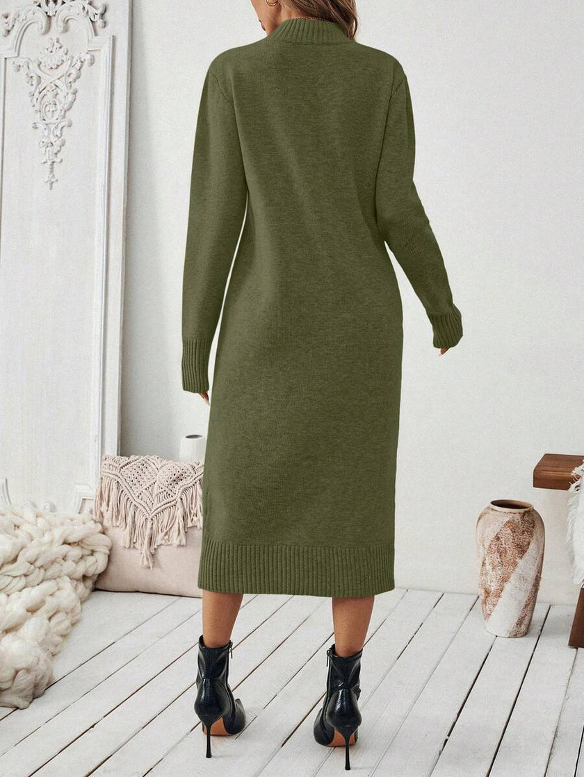 Clara – Winter Dress Women’s Casual | Sweater Dress - 27